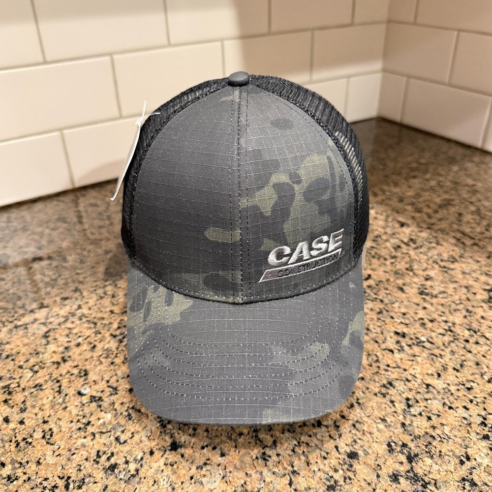 CASE CONSTRUCTION K-Products Camo Trucker Hat Snapback New